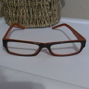 Red and black glasses